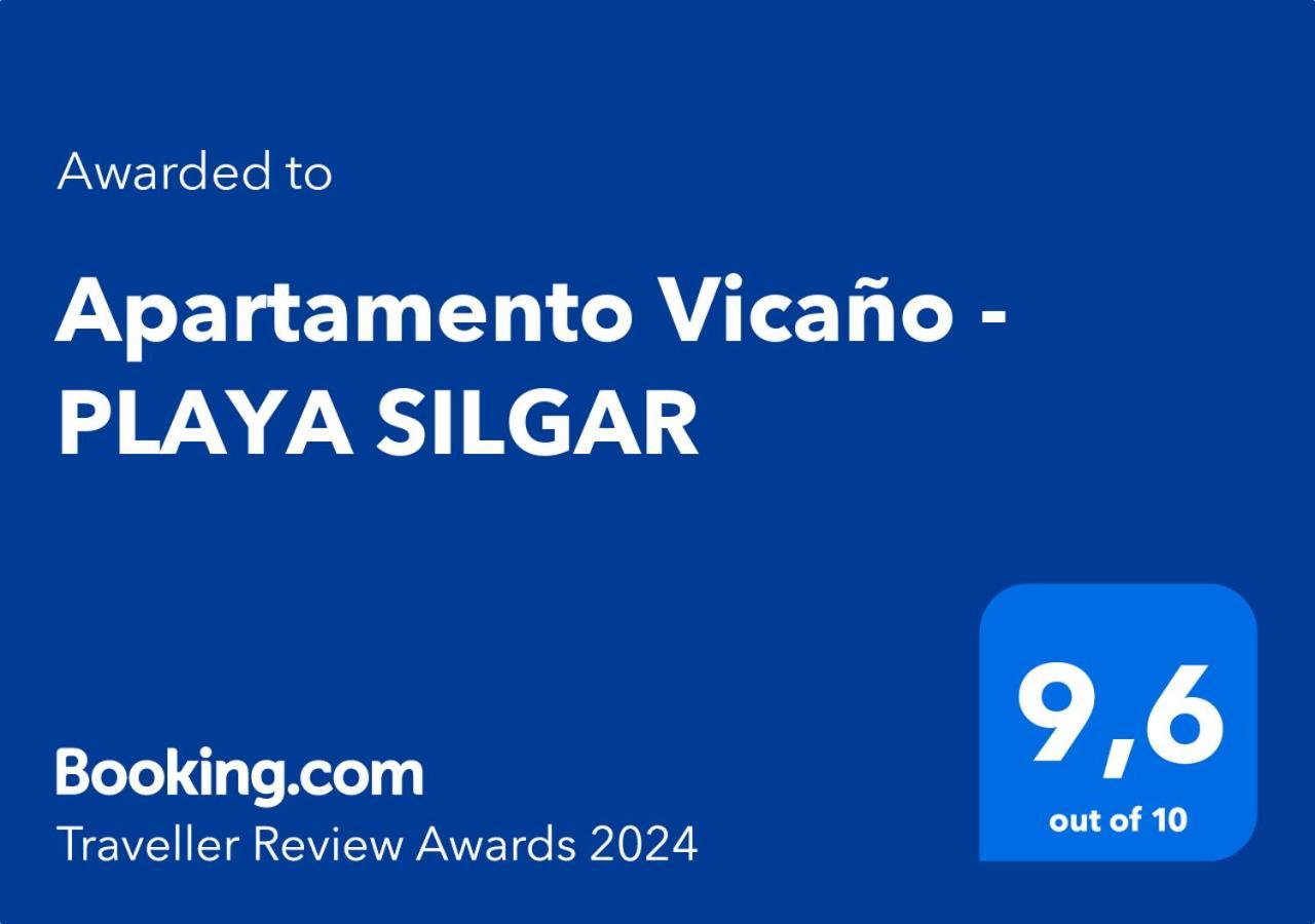 Apartamento Vicano - Playa Silgar サンシェンショ エクステリア 写真