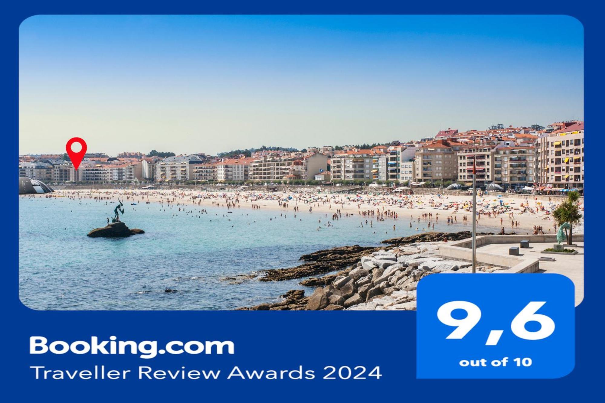 Apartamento Vicano - Playa Silgar サンシェンショ エクステリア 写真